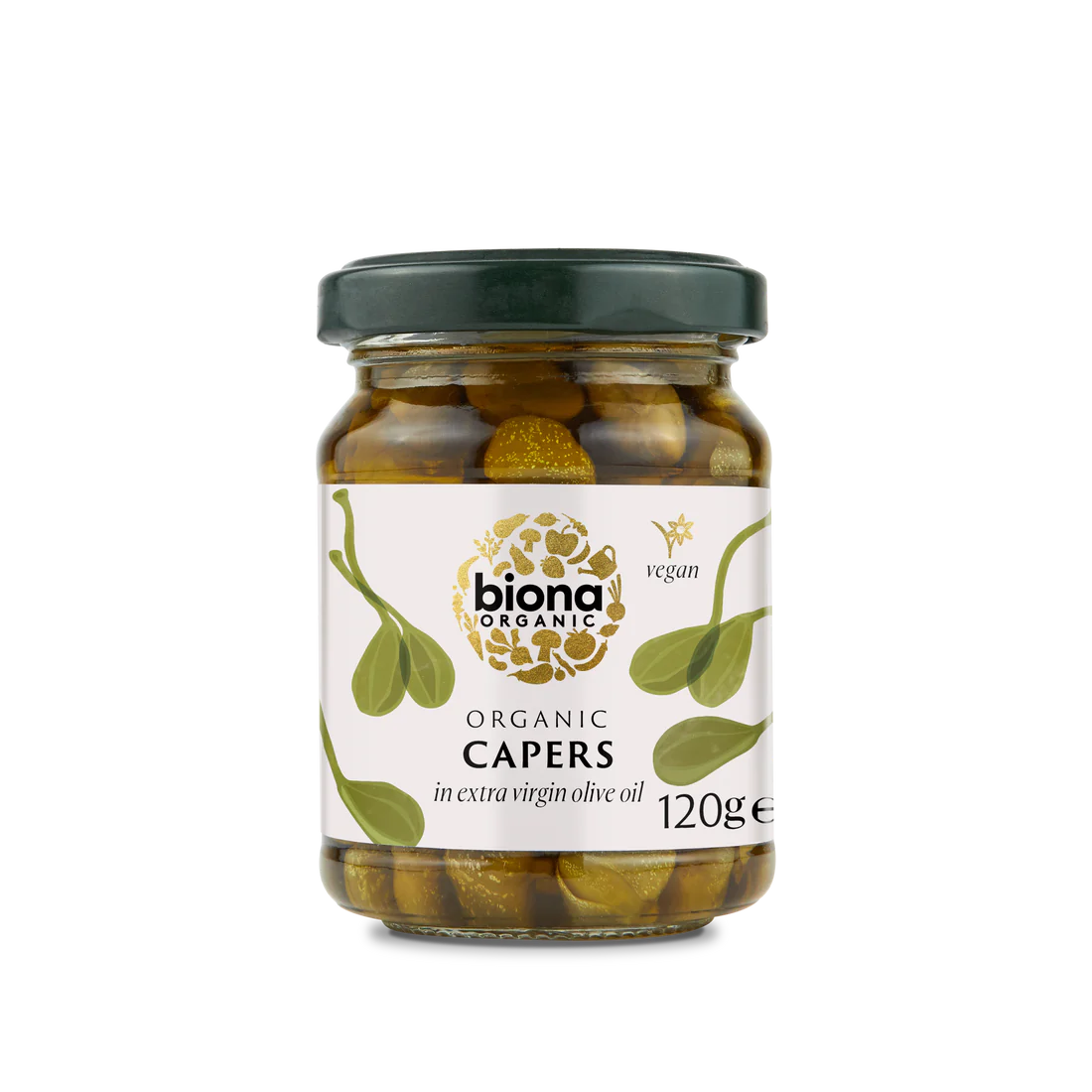 Capers in Olive Oil (Org) 14033A