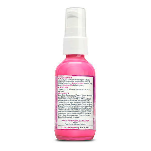 Rosewater Moisturiser 47514B Sgl-59ml / 23.65 / 1x59ml