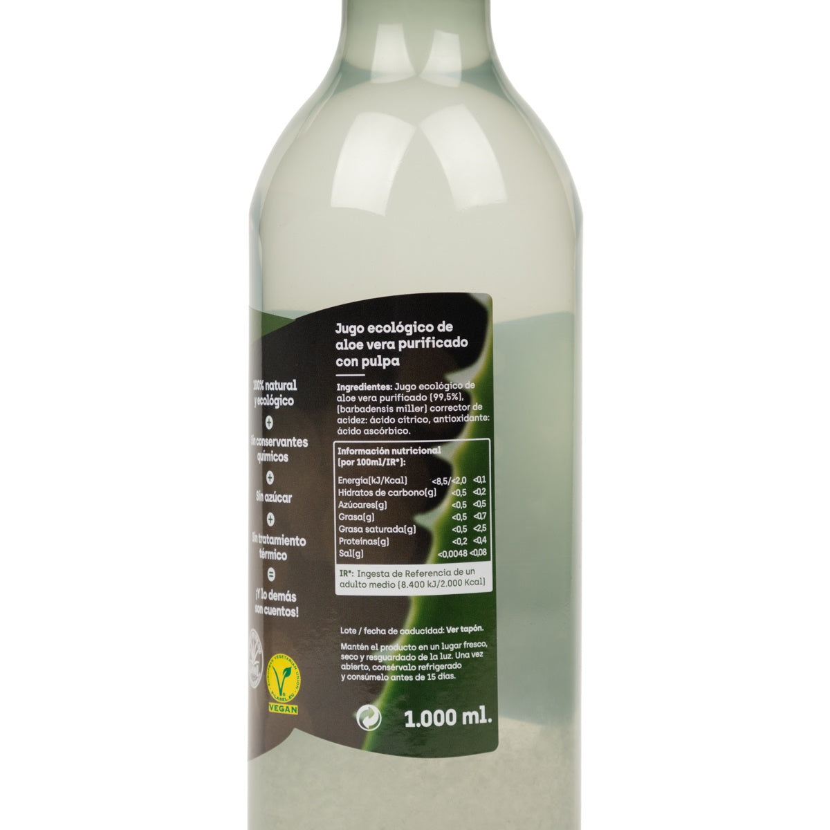Aloe Vera Juice w Pulp (Org) 48011A