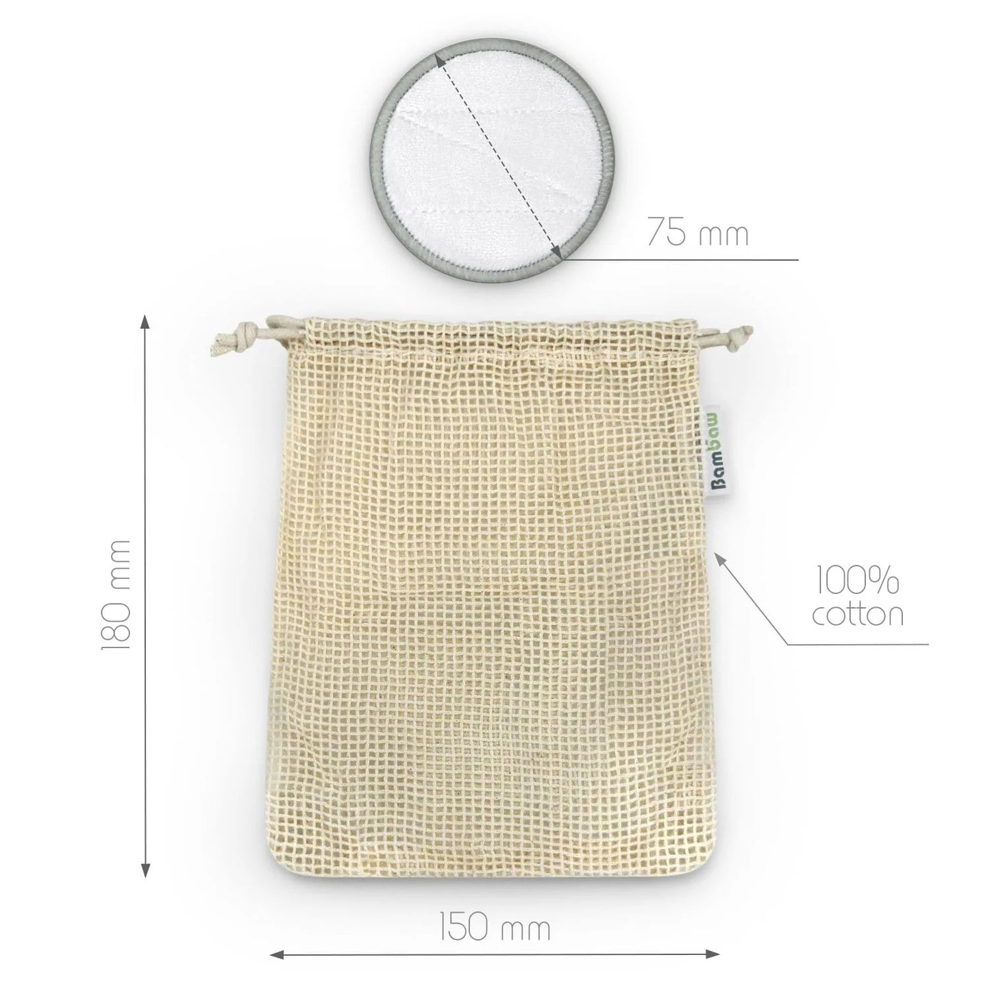 Reusable Make-Up Removal Pads 49049B