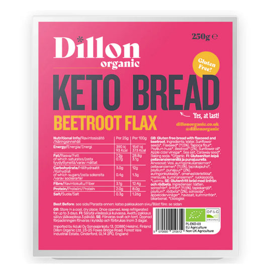 Beetroot Flax Keto Bread 49052A