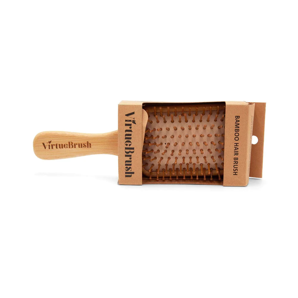 Bamboo Paddle Hairbrush 49358B