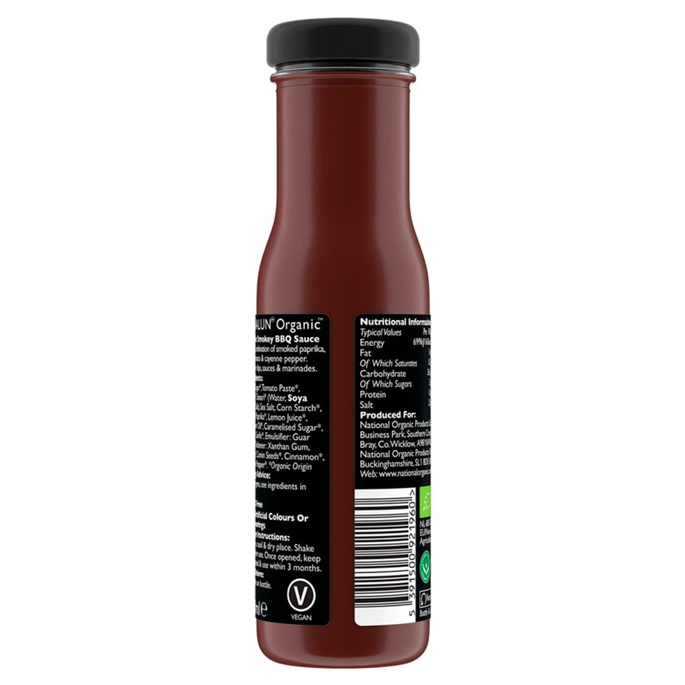 Smokey BBQ Sauce (Org) 49464A Case-6x250ml / 4.83 / 6x250ml