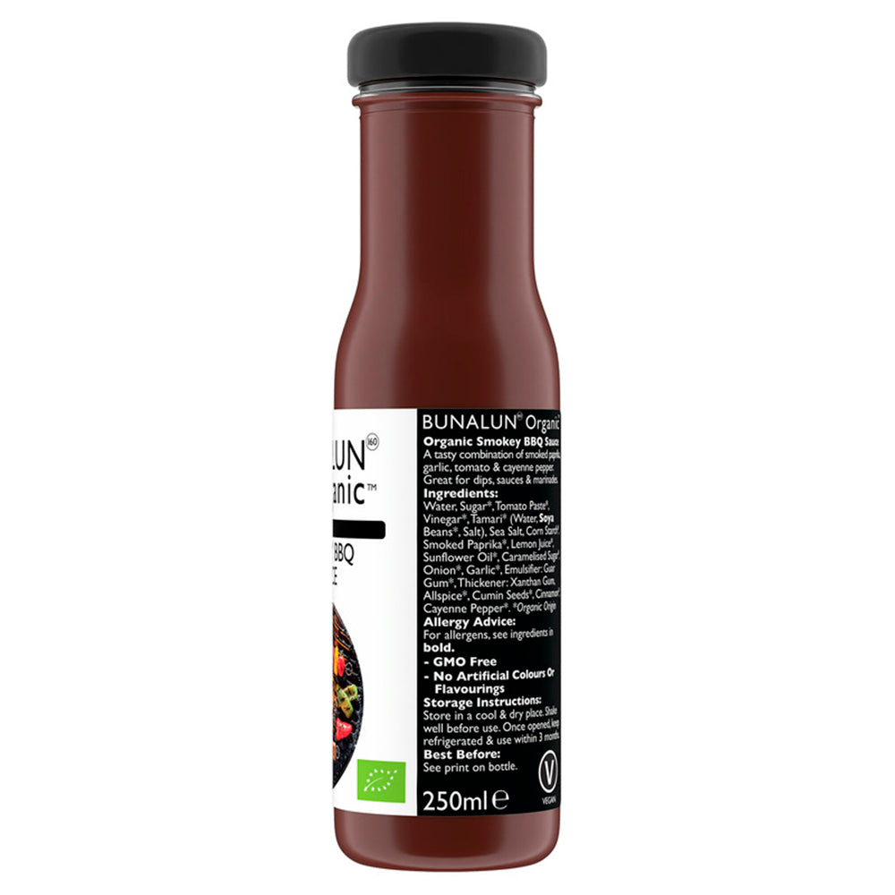 Smokey BBQ Sauce (Org) 49464A Case-6x250ml / 4.83 / 6x250ml