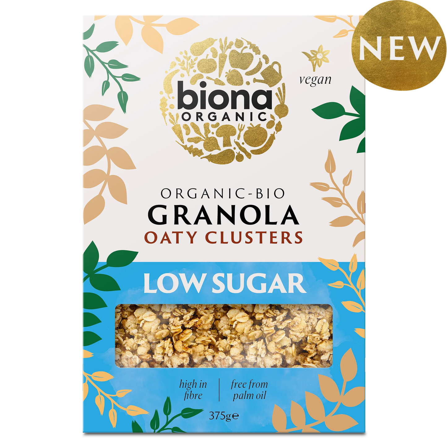 Oaty Granola Clusters Low Sugar (Org 49487A