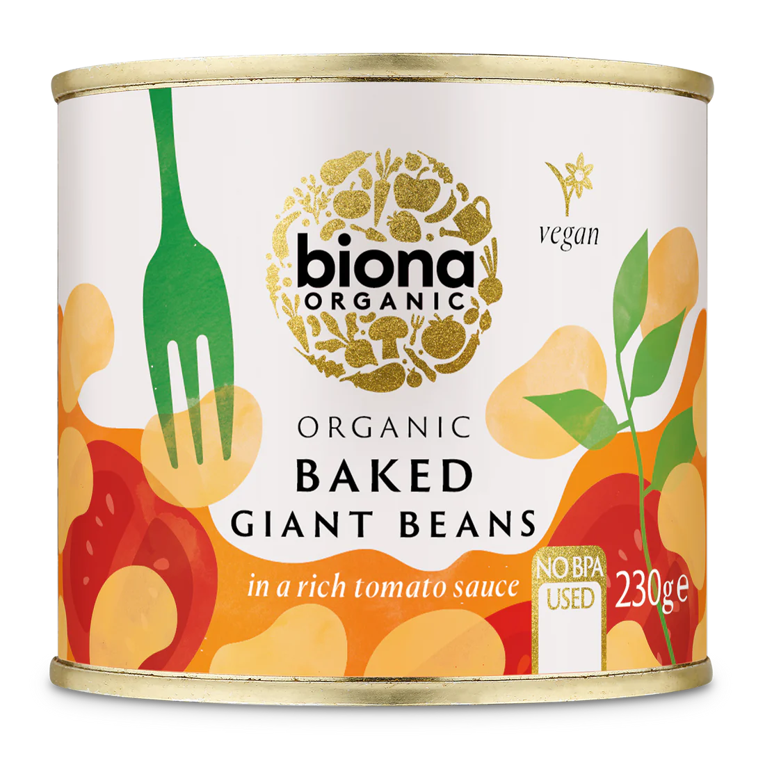 Baked Giant Beans in Tom Sauce (Org) 49626