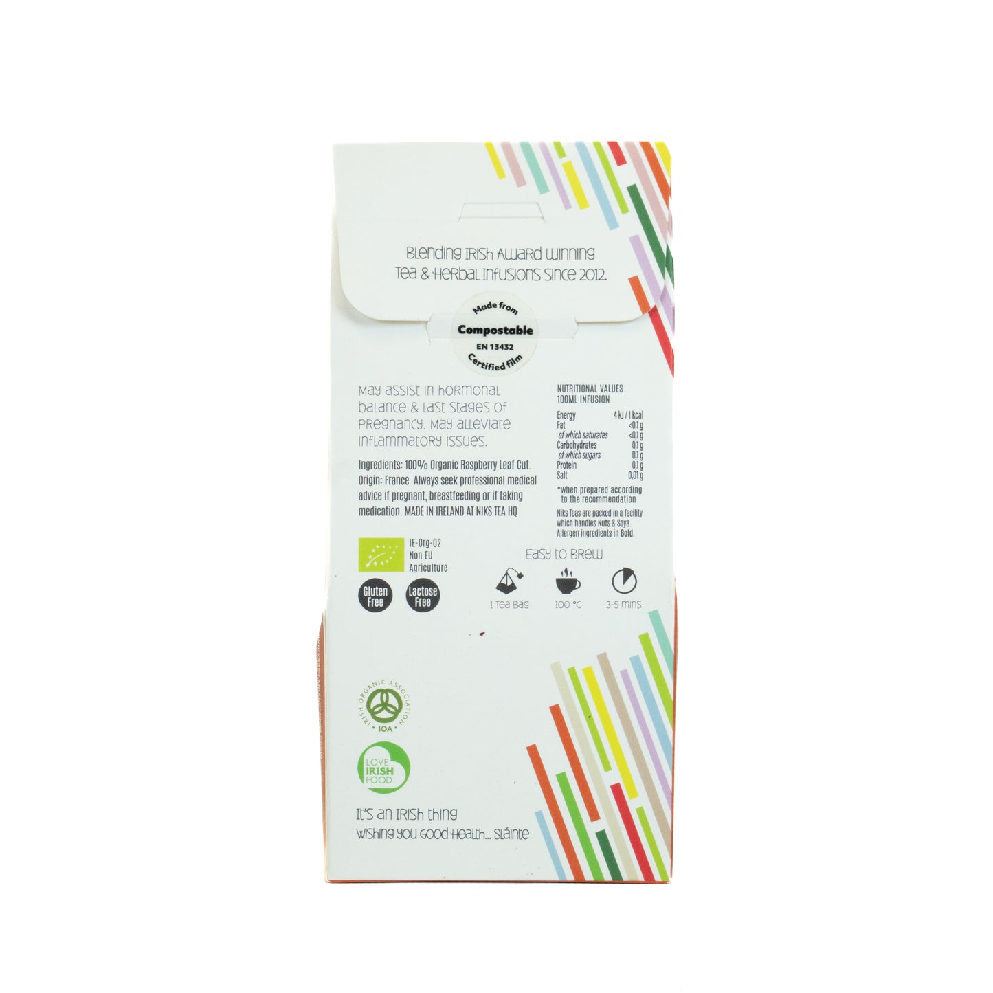 Raspberry Leaf Tea Bags (Org) 49834A Sgl-15Bags / 5.50 / 1x15Bags