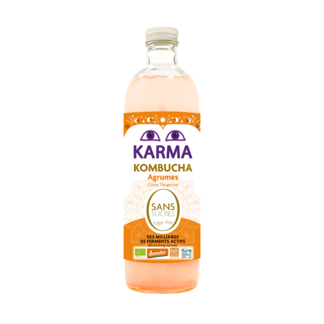 Citrus Tangerine Kombucha Zero Sugar 49908A