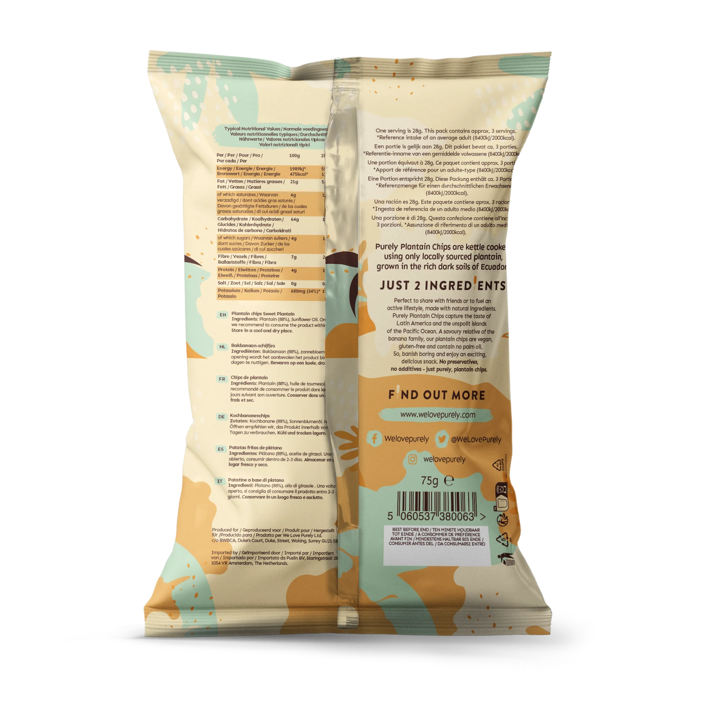 Sweet Plantain Chips 49914B