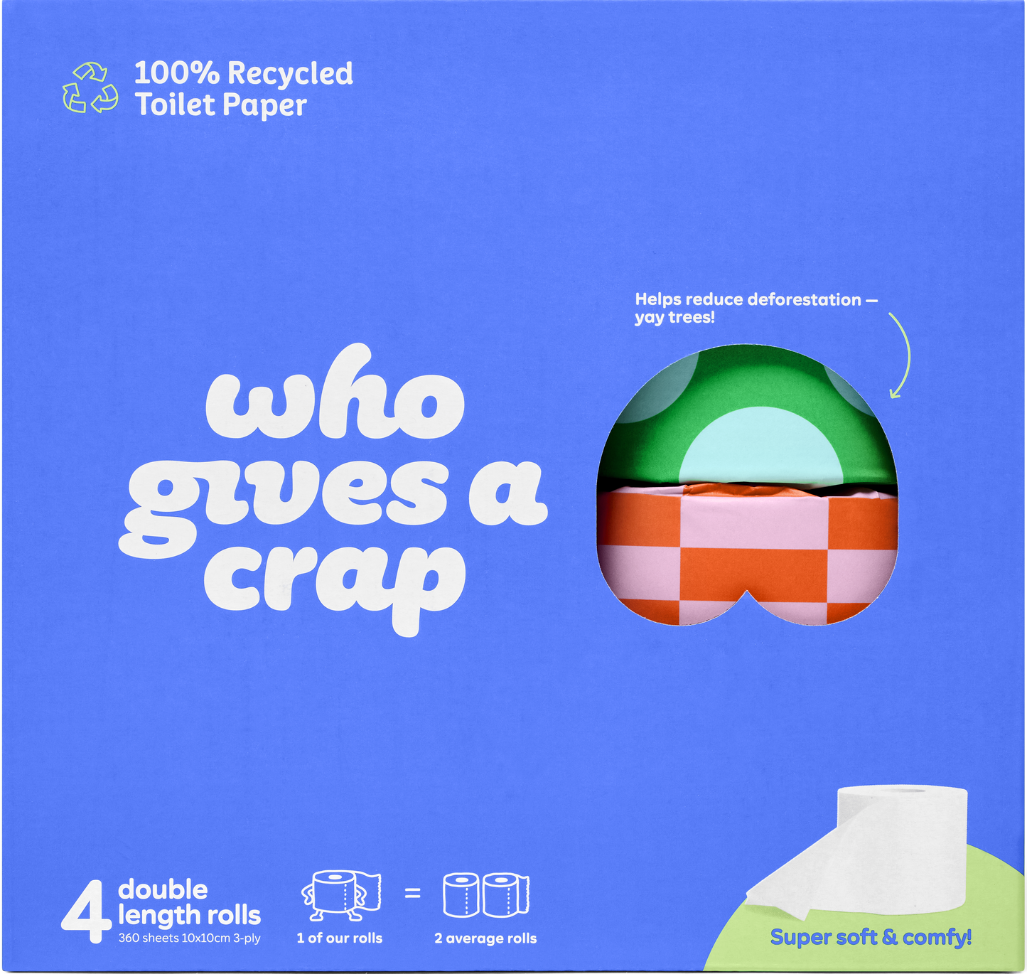 Double Length 100% Recycled Toilet P 50424B