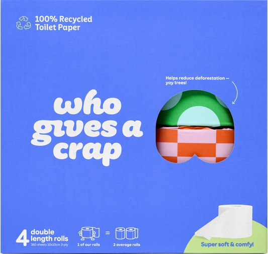 Double Length 100% Recycled Toilet P 50424B