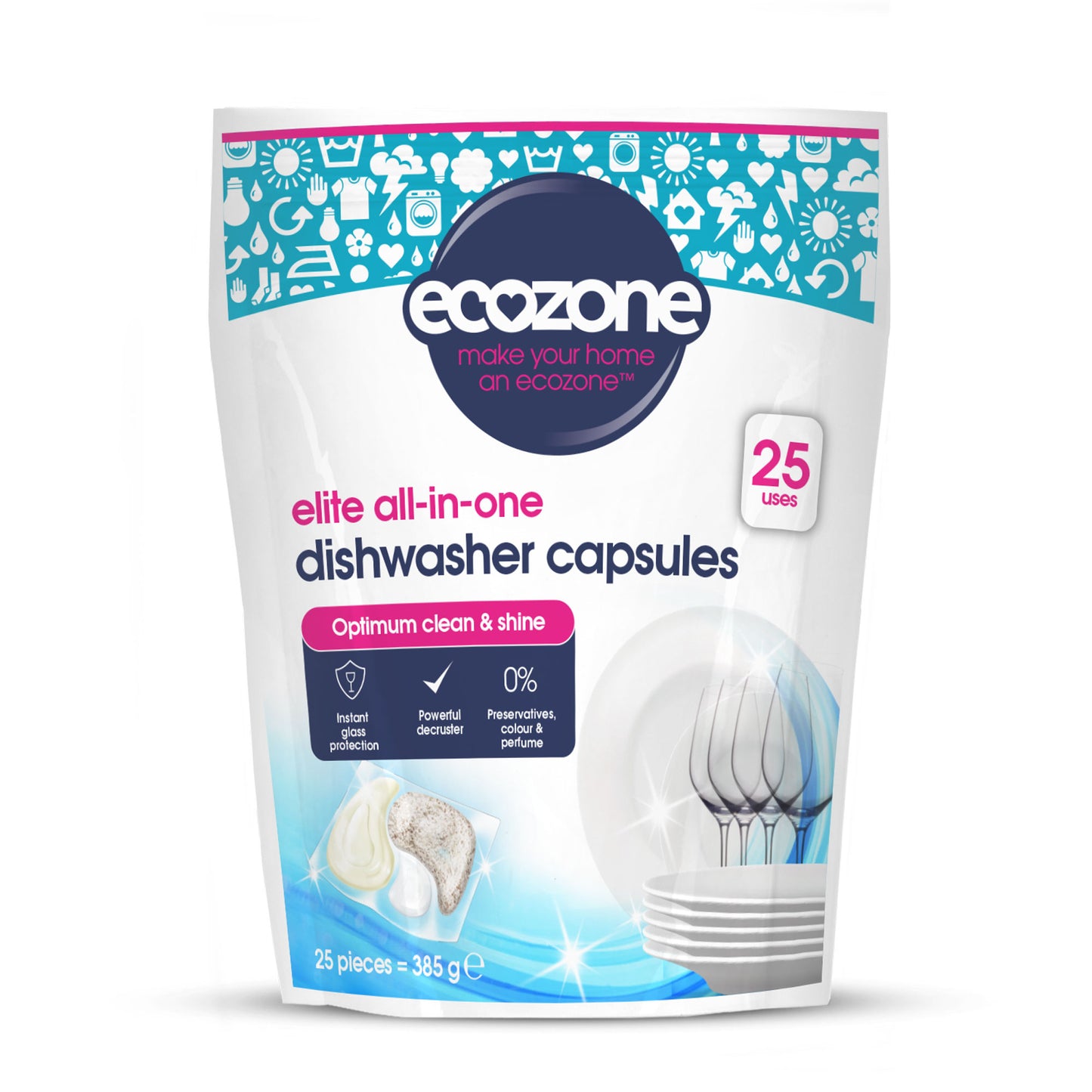 Elite All-in-One Dishwasher Capsules 50167B