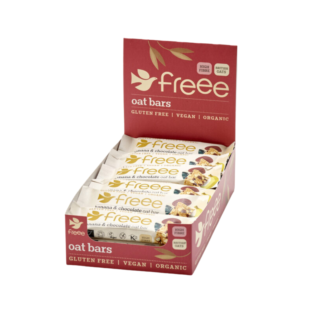 Banana & Choc Oat Bar GF (Org) 50174A