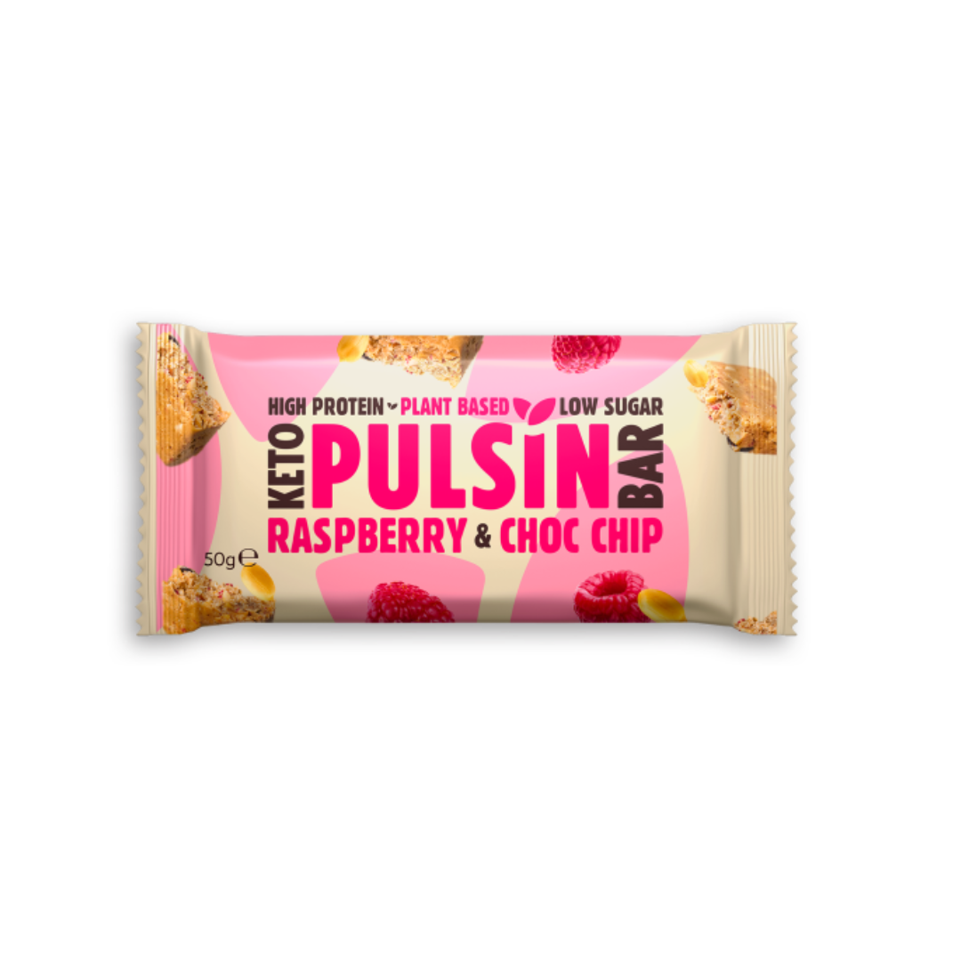 Raspberry Choc Chip Keto Bar 50181B