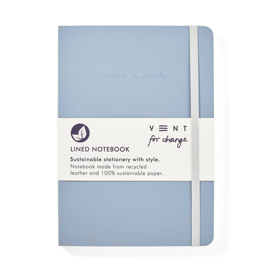 A5 Note Book Dusty Blue 50183B