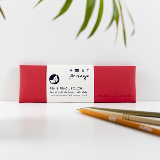 Make a Mark Pen Pouch Red 50192B