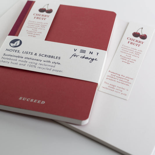 A5 Notebook Cherry Husk 50201B