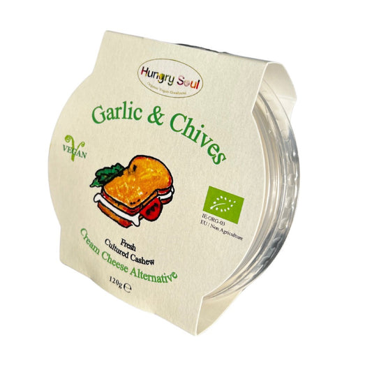 Dairy-Free Garlic & Chives Cashew Cream Soft 50266B