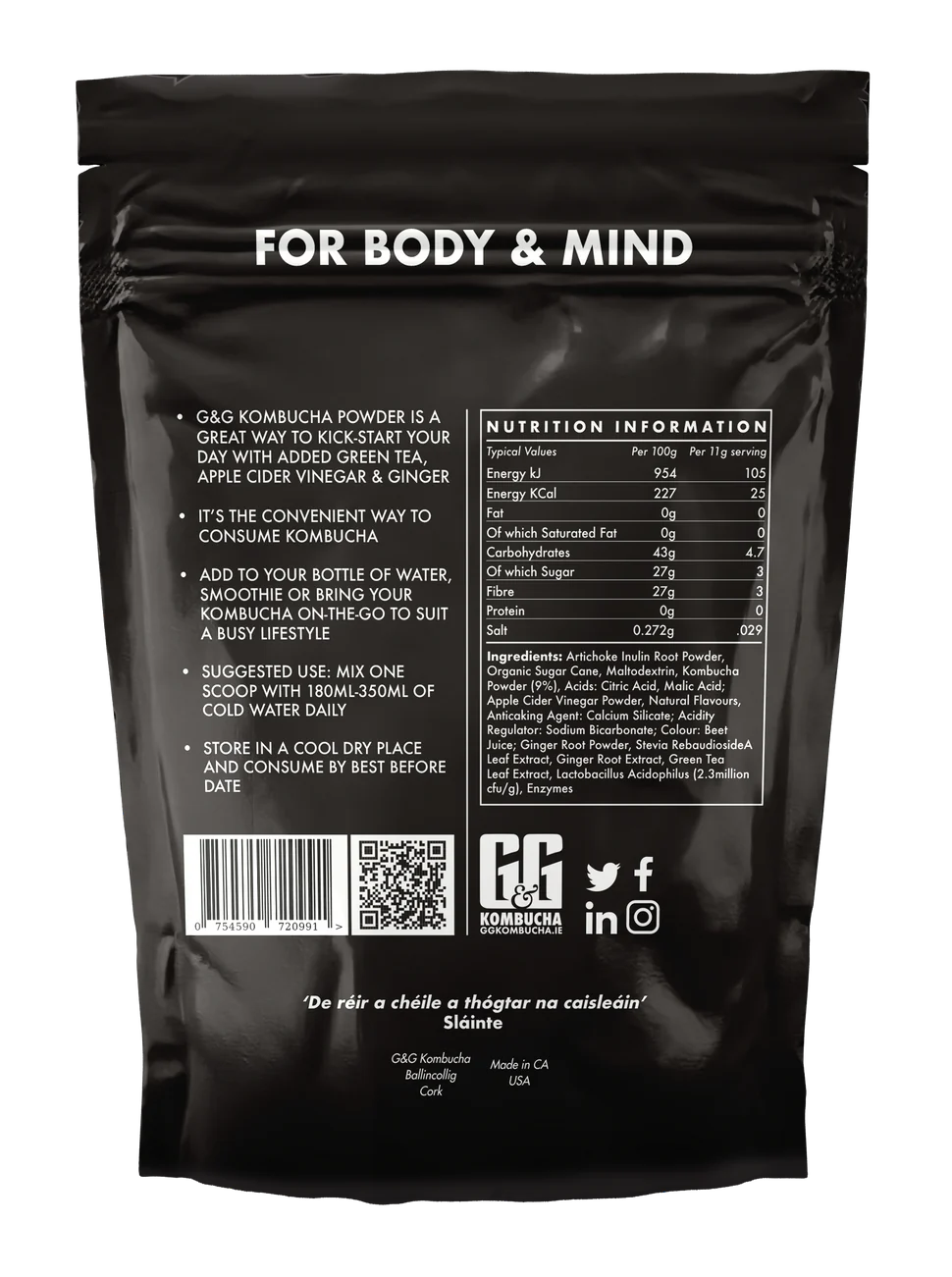 G&G Kombucha 50374B