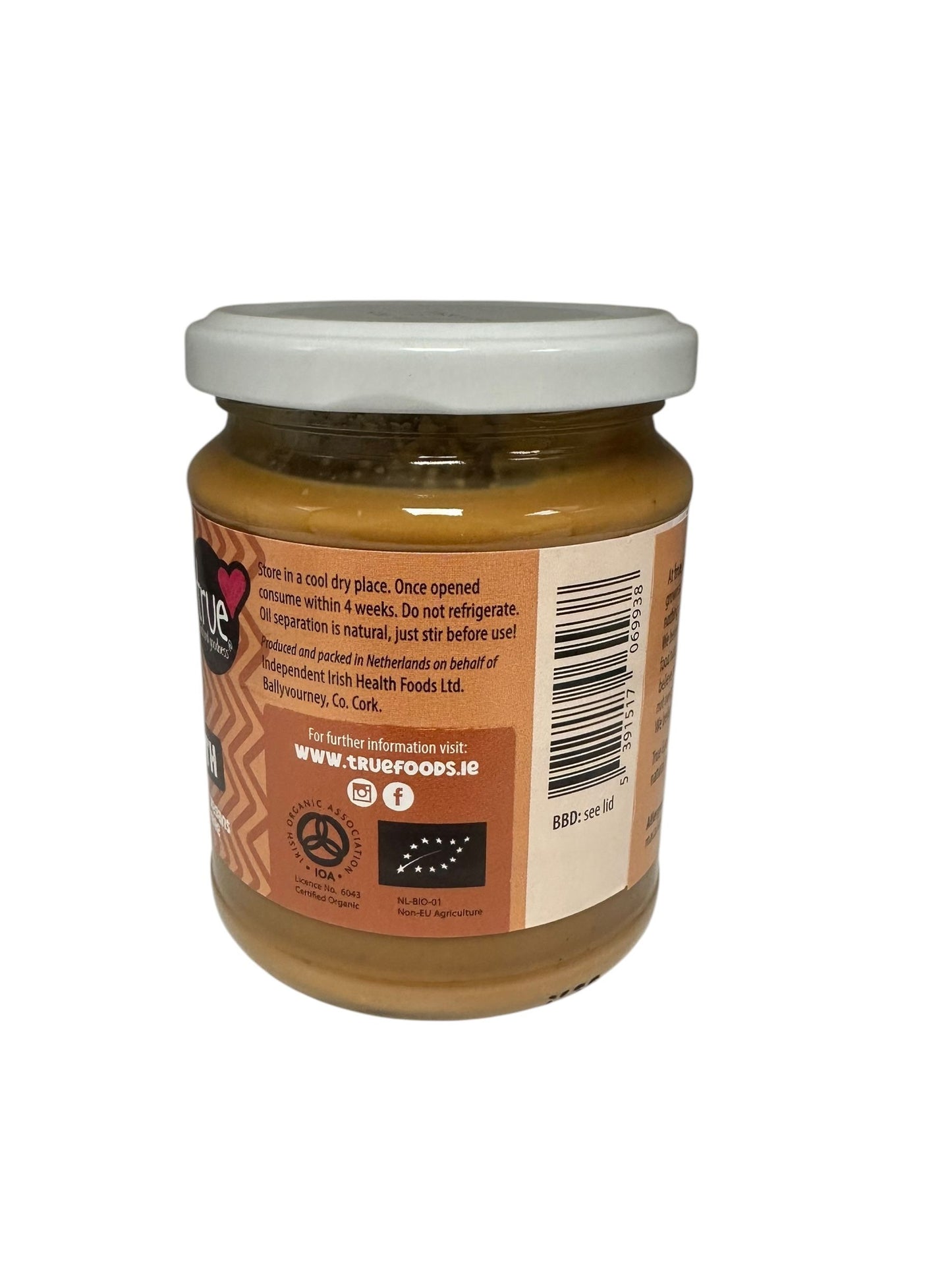 Peanut Butter Smooth (Org) 50510A