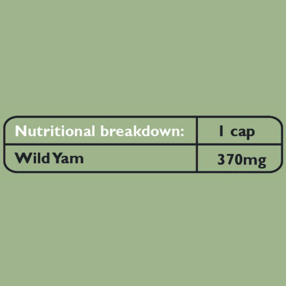 Wild Yam Capsules (Org) 50646A