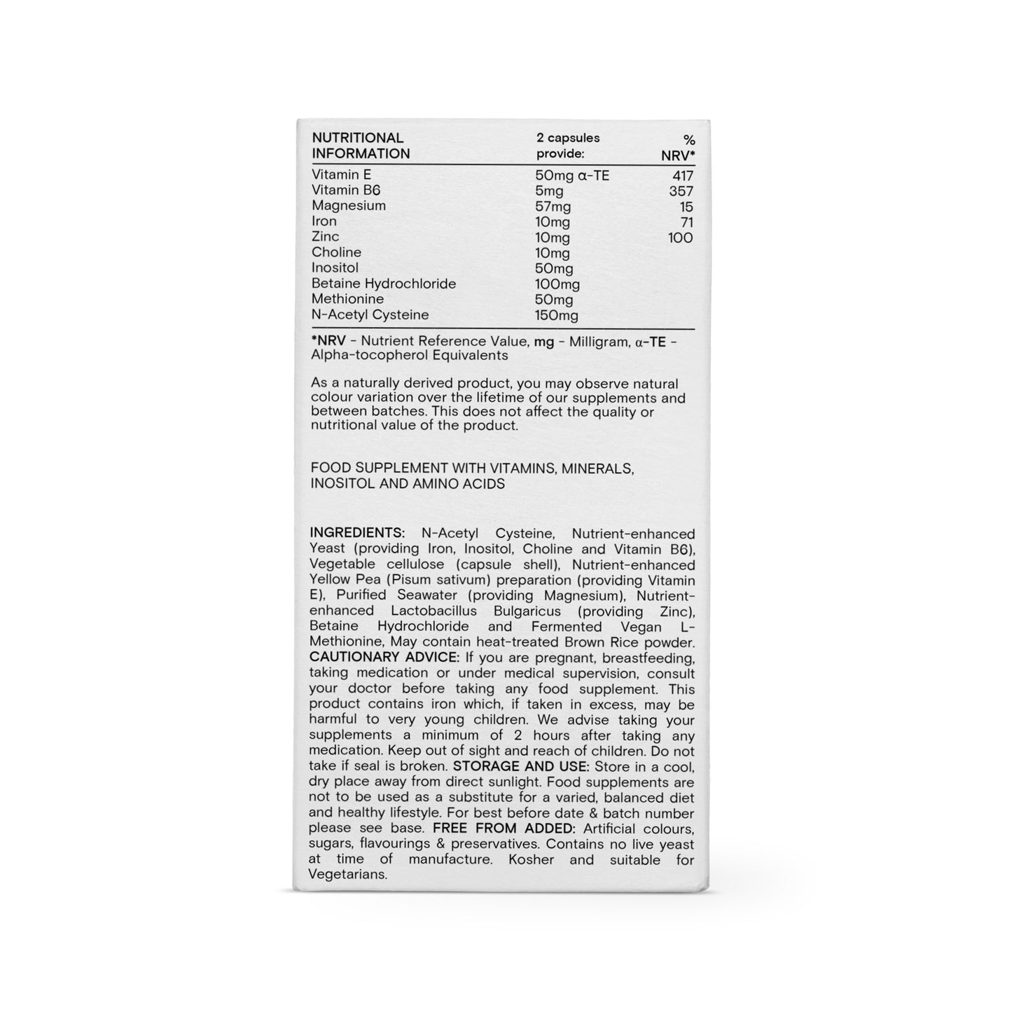 Endo Support (New Formula) 50733B