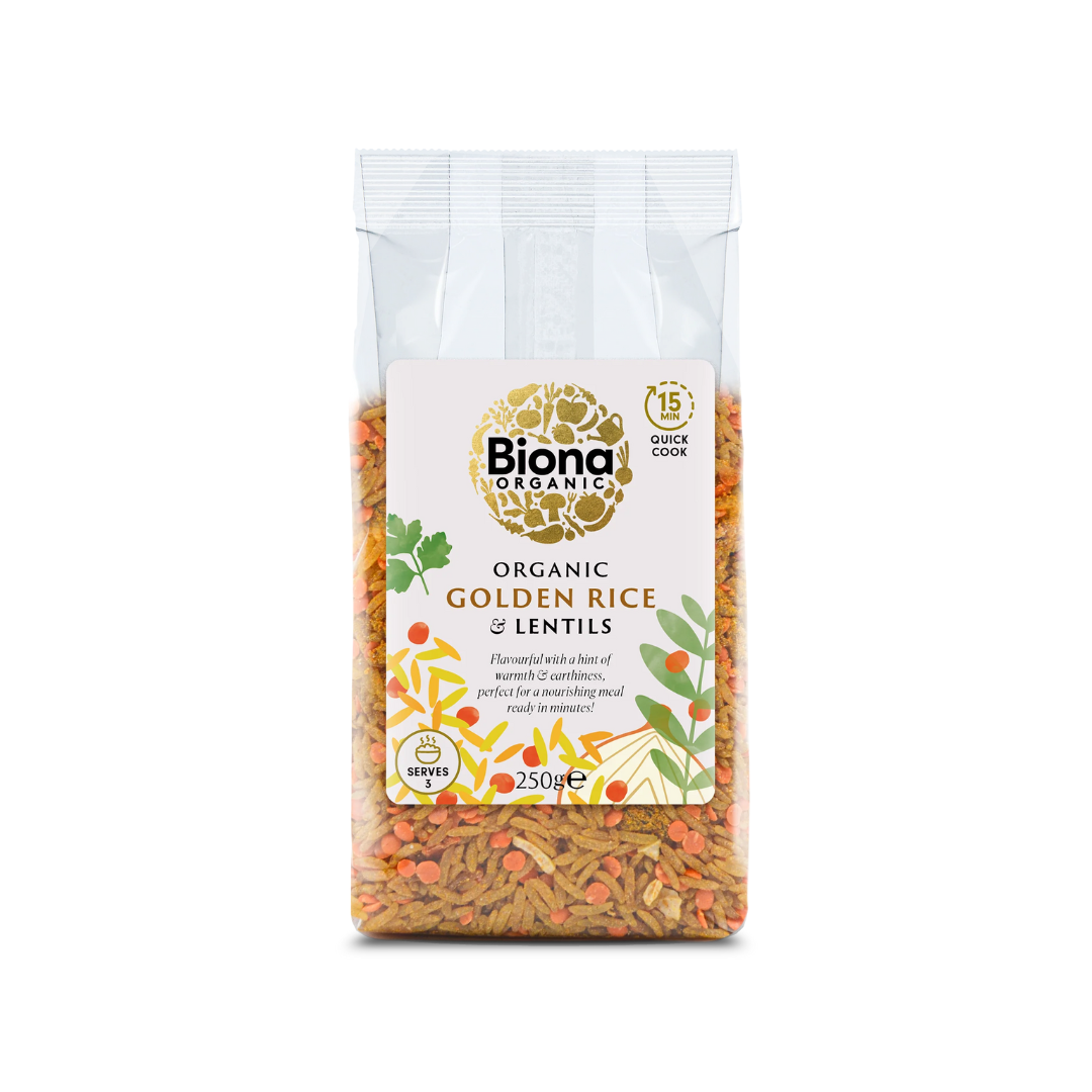 Golden Rice & Lentils (Org) 50753A