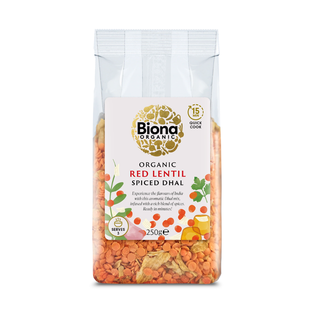 Spiced Red Lentil Dhal (Org) 50754A