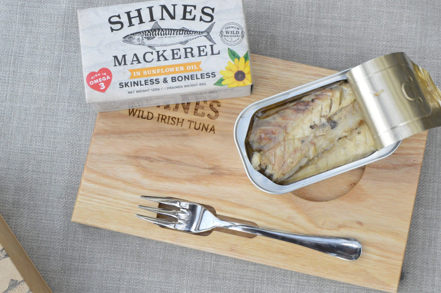 Irish Mackerel in Sunflower Oil 50758B