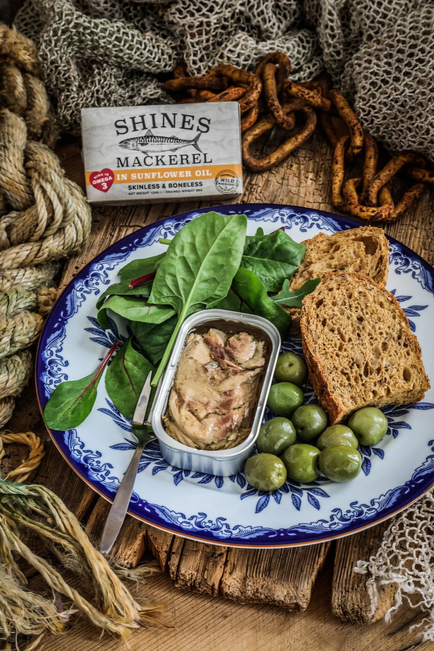 Irish Mackerel in Sunflower Oil 50758B