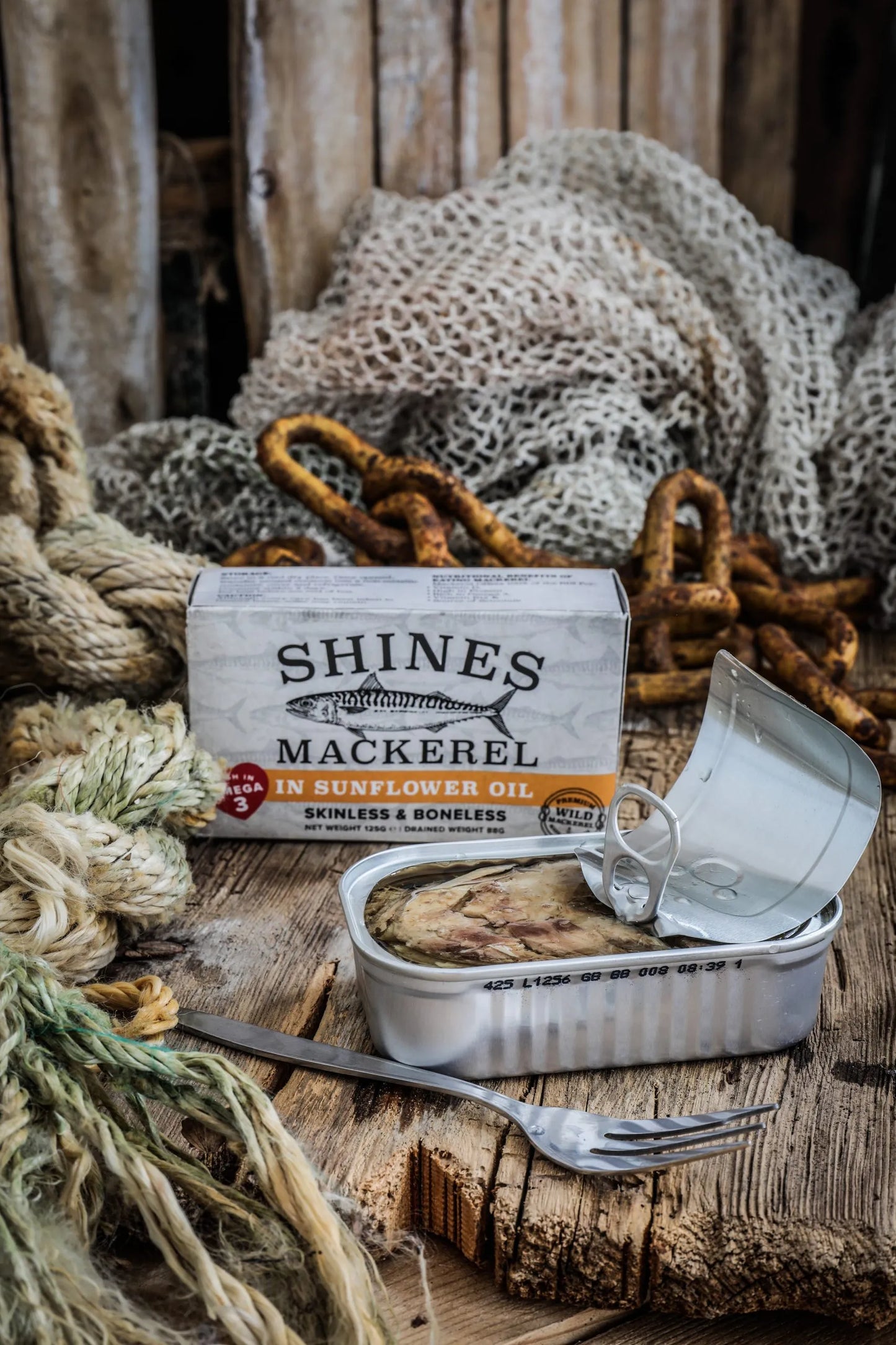 Irish Mackerel in Sunflower Oil 50758B