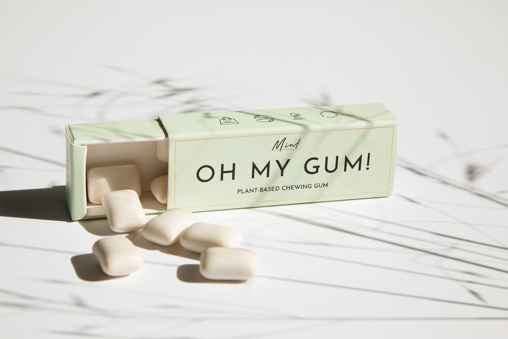Plant Based Mint Chewing Gum 50784B