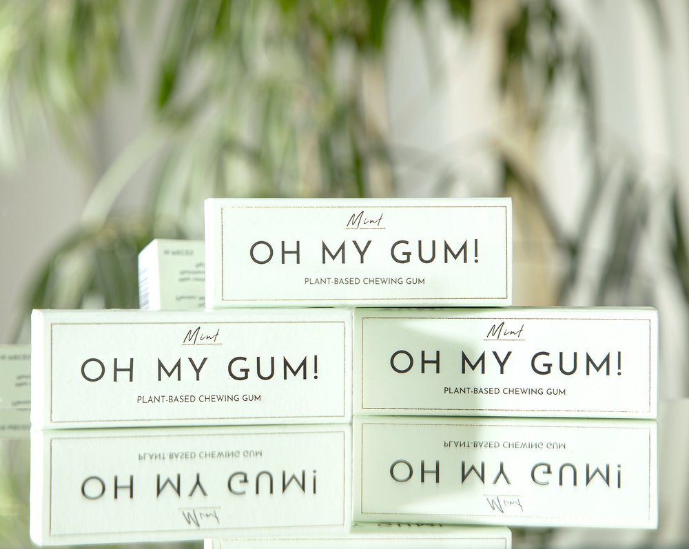 Plant Based Mint Chewing Gum 50784B