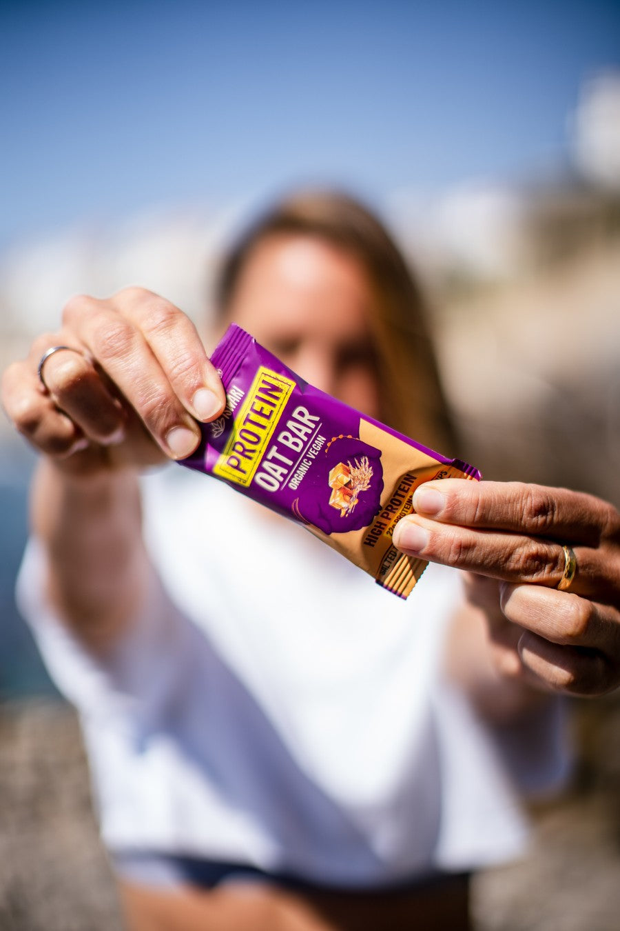 Salted Caramel Protein Oat Bar (Org) 50869A