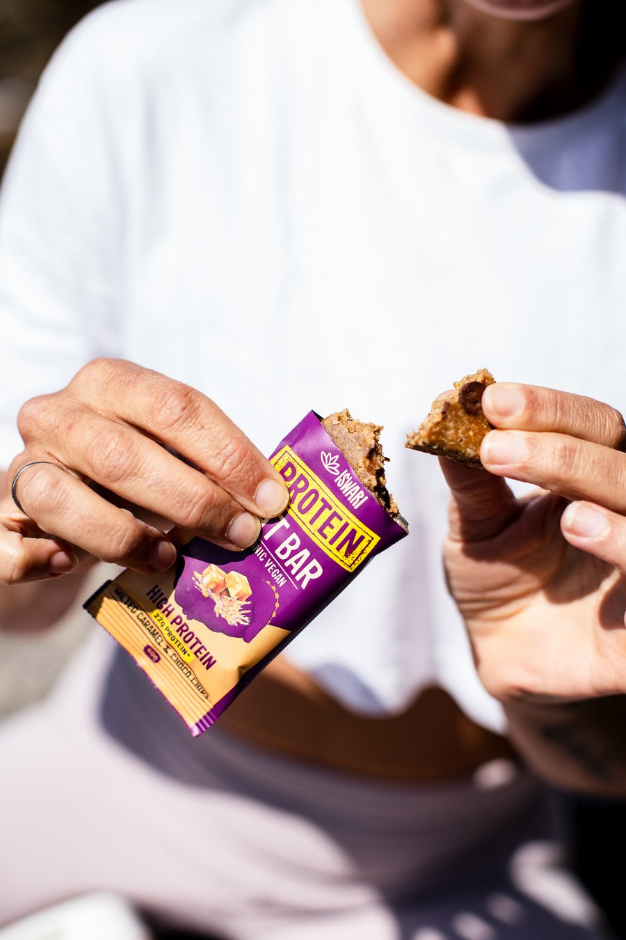 Salted Caramel Protein Oat Bar (Org) 50869A