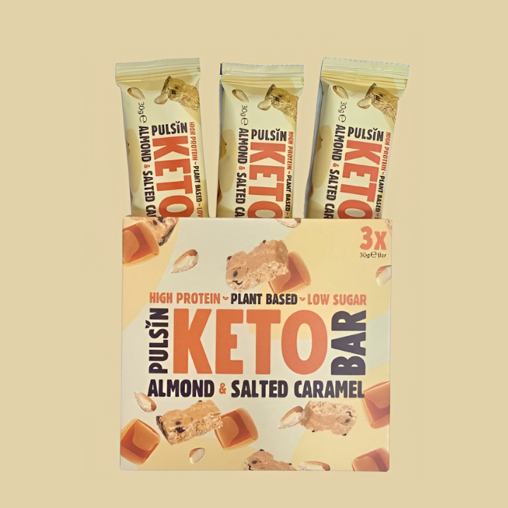 Almond Salted Caramel Keto Bar 50922B