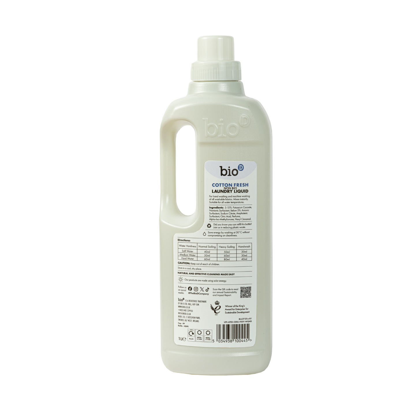 Cotton Fresh Laundry Liquid 50927B