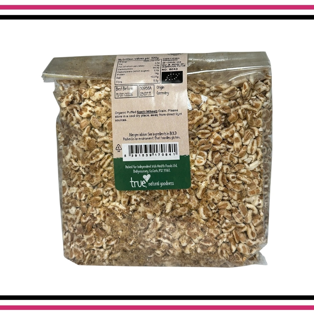 Spelt Puffs Unsweetened (Org) 50958A