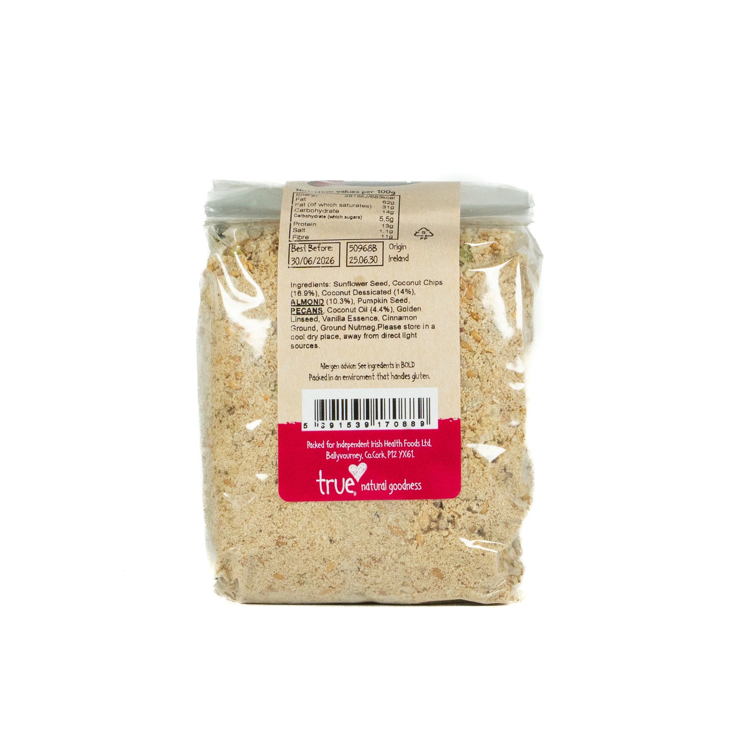 Keto Granola 50968B Outer-6x400g / 9.99 / 6x400g