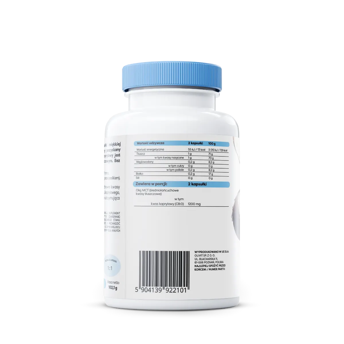 Caprylic Acid 1200mg 51084B