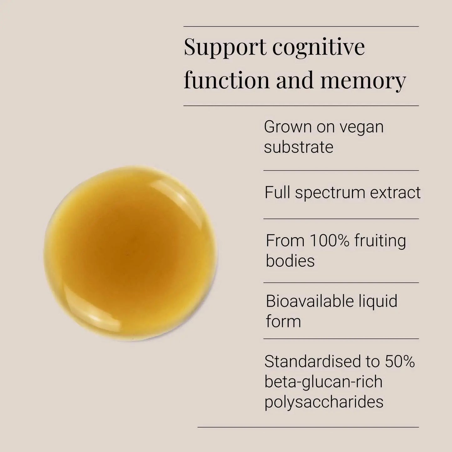 Lion's Mane Mushroom Extract (Org) 51133A