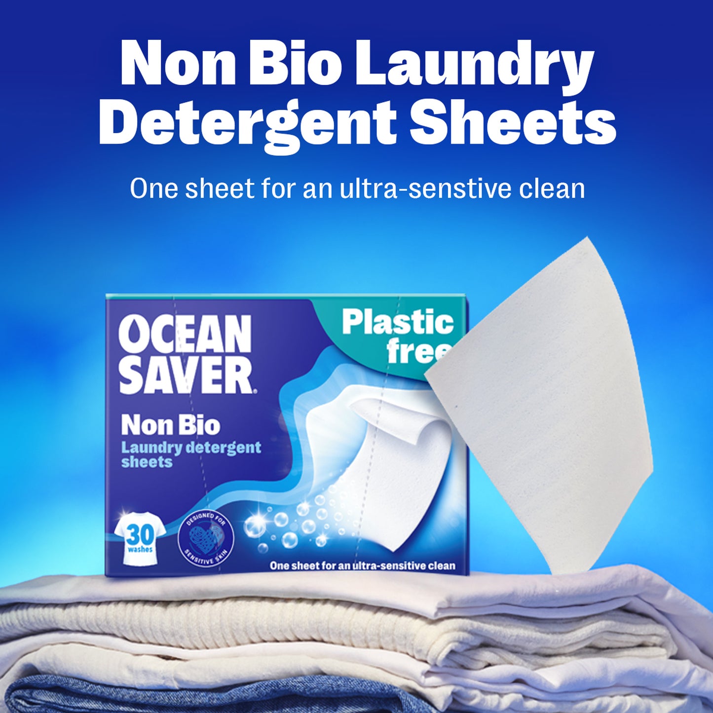 Laundry EcoSheets Non-Bio 51184B