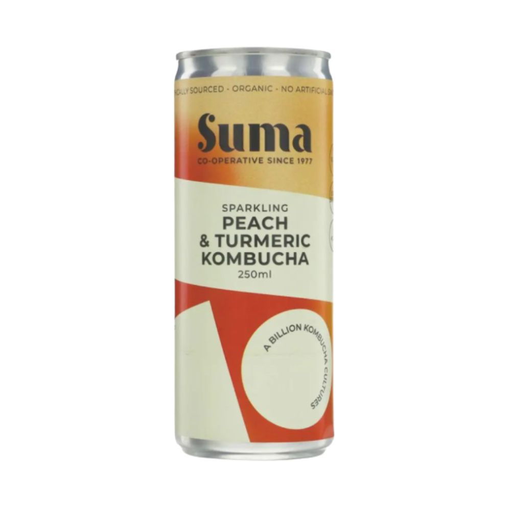 Peach & Turmeric Kombucha (Org) DRS 51287A