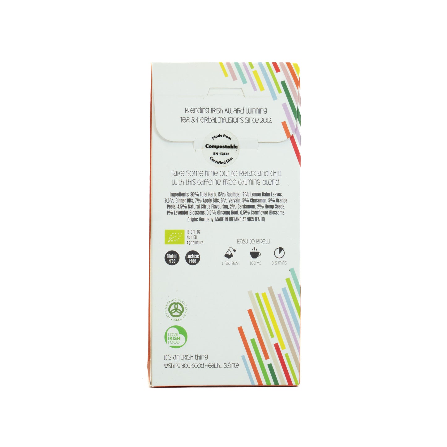 Hemp Chillout Tea (Org) 51387A Sgl-15Bags / 5.50 / 1x15Bags