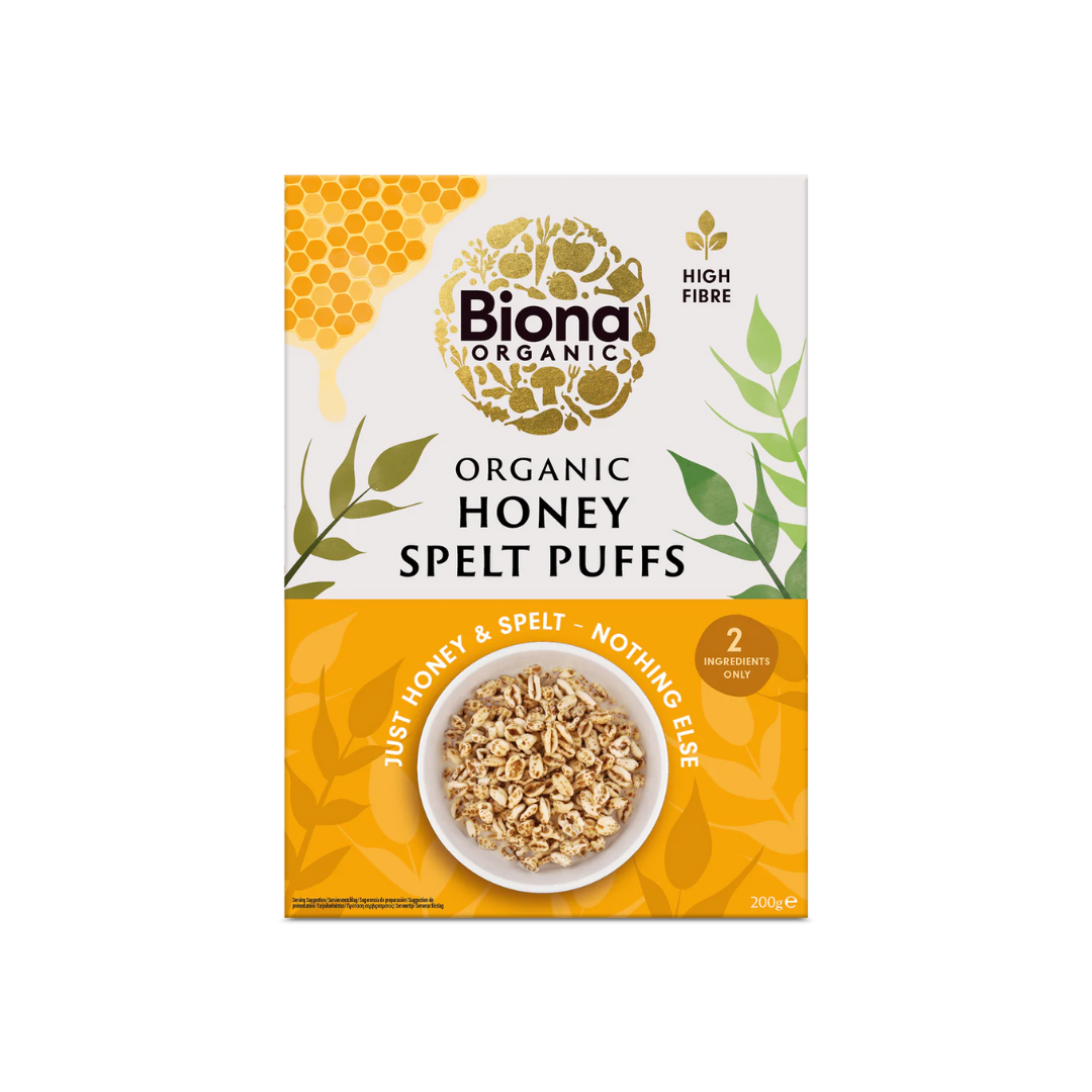 Spelt Honey Puffs (Org) 51728A