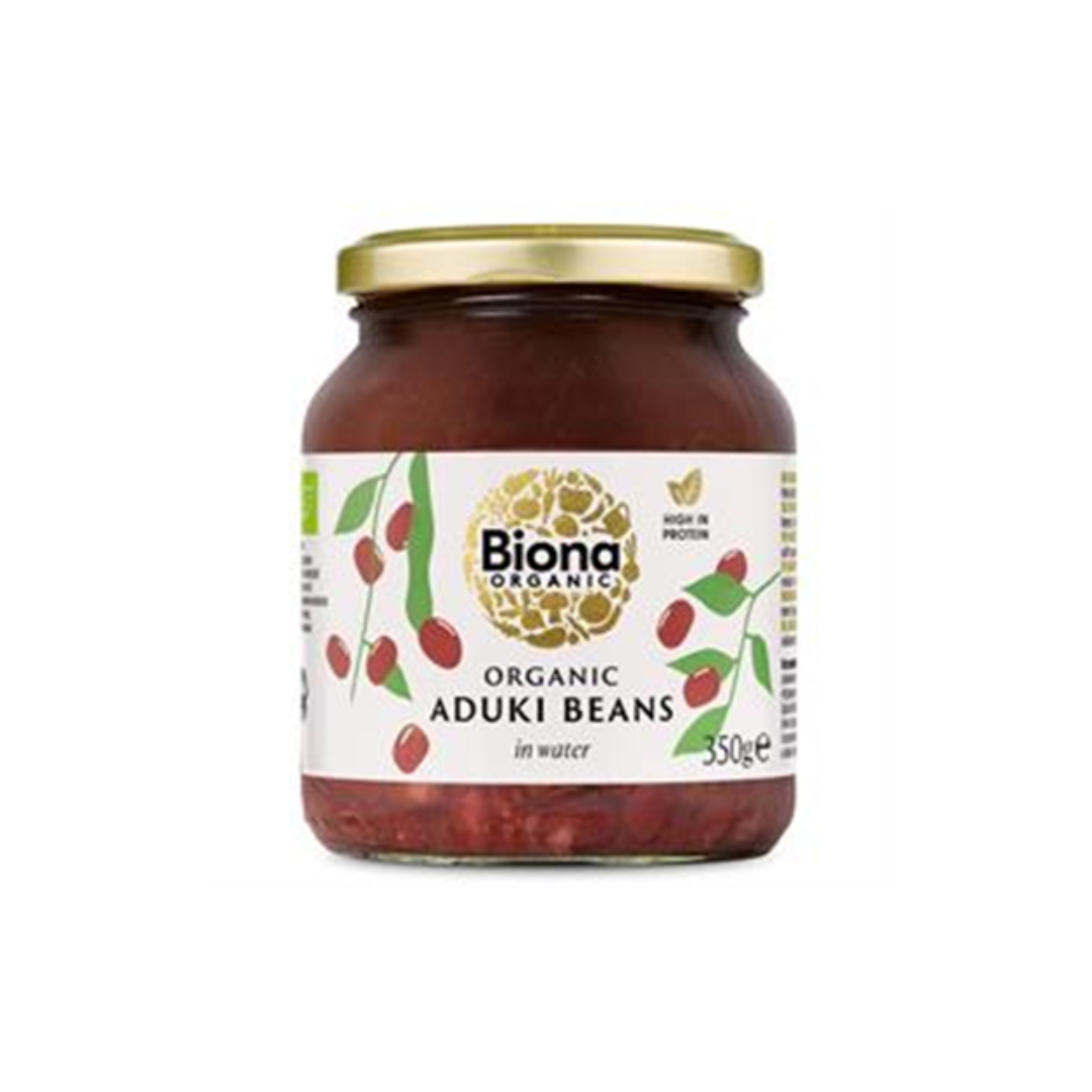 Aduki Beans (Org) Glass Jar 51731A