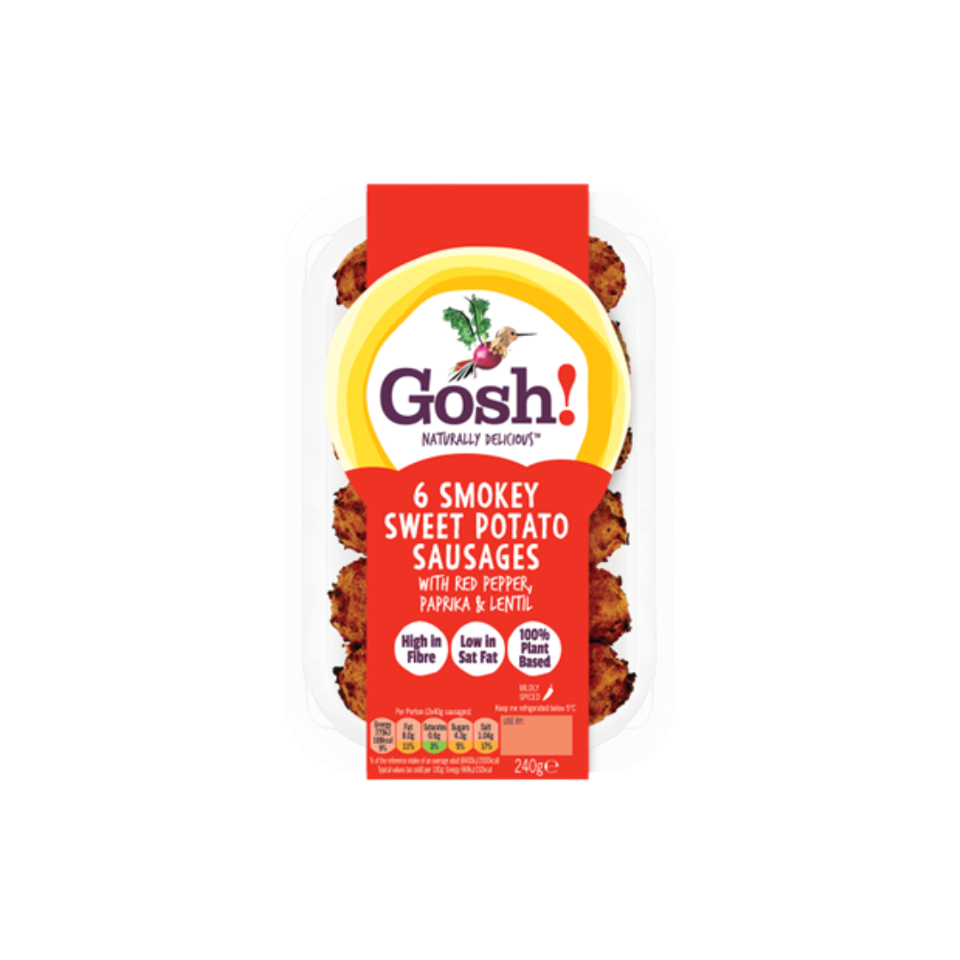 Smokey Sweet Potato Sausages VEGAN 51947B