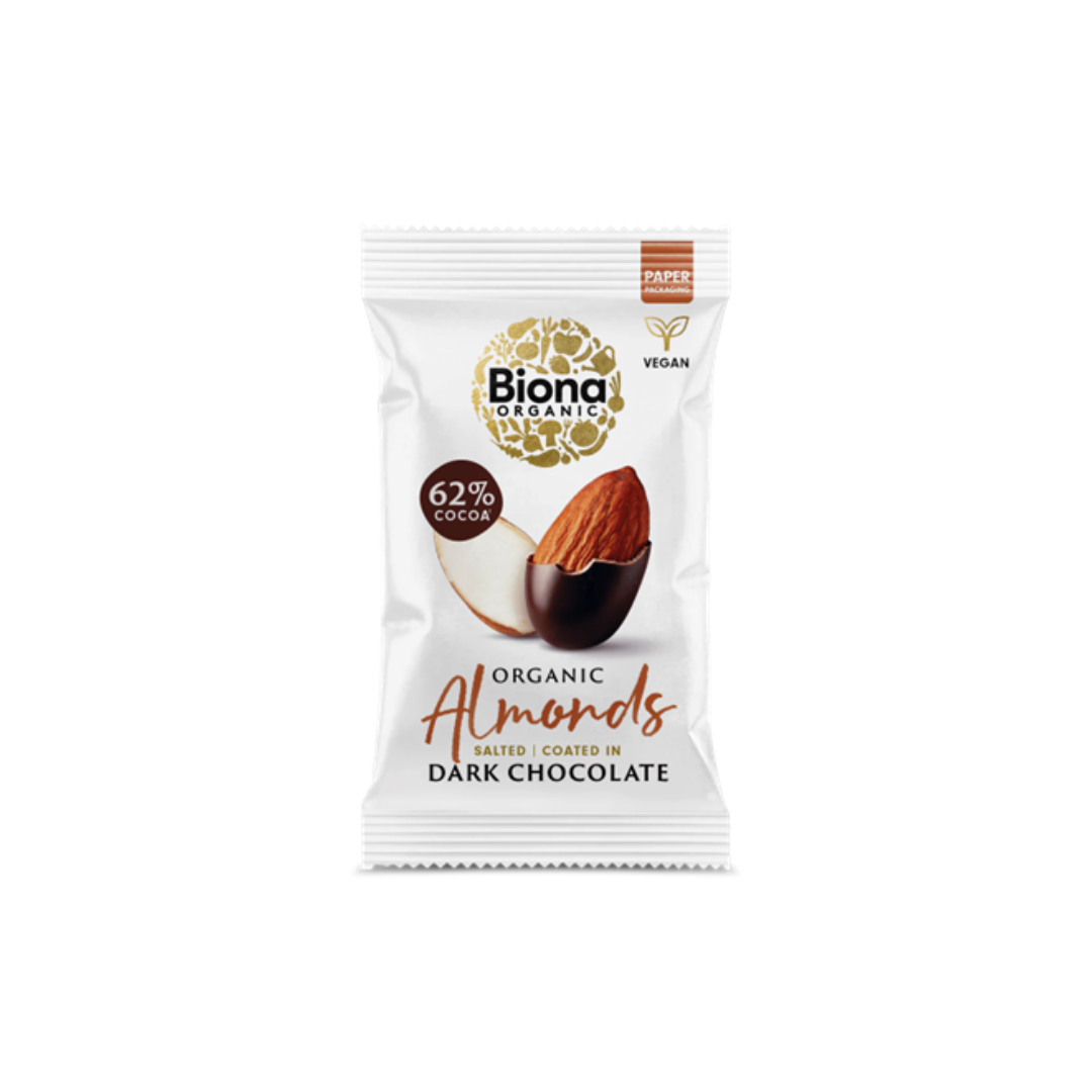 Dark Chocolate Almonds (Org) 52017A