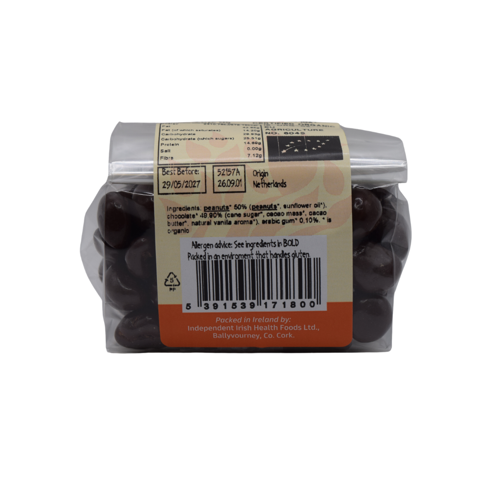 Peanuts Dark Chocolate (Org) 52157A