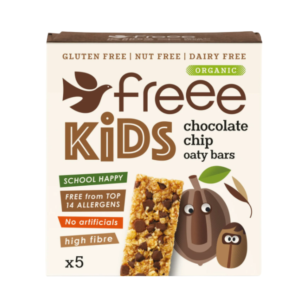 Freee Chocolate Chip Kids Oaty Bars 52195A